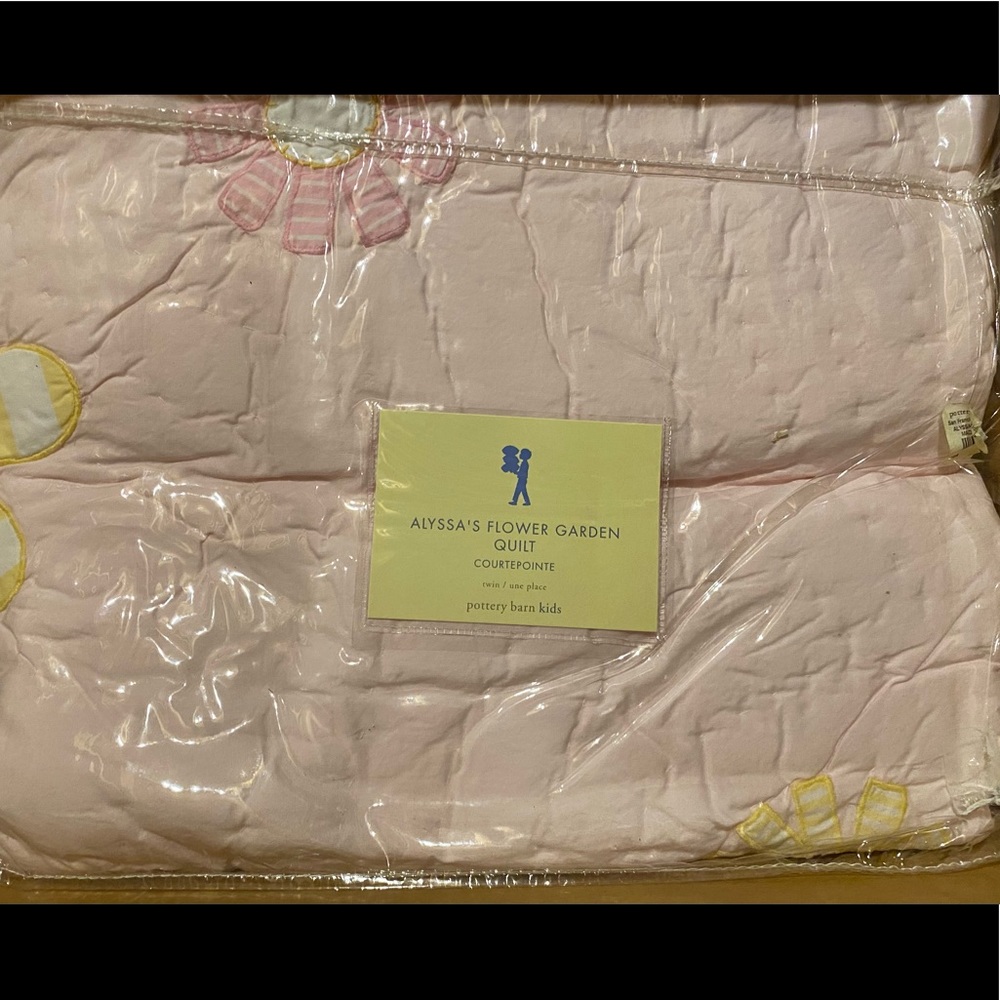 Pottery barn kids Alyssa’s Flower garden bed set